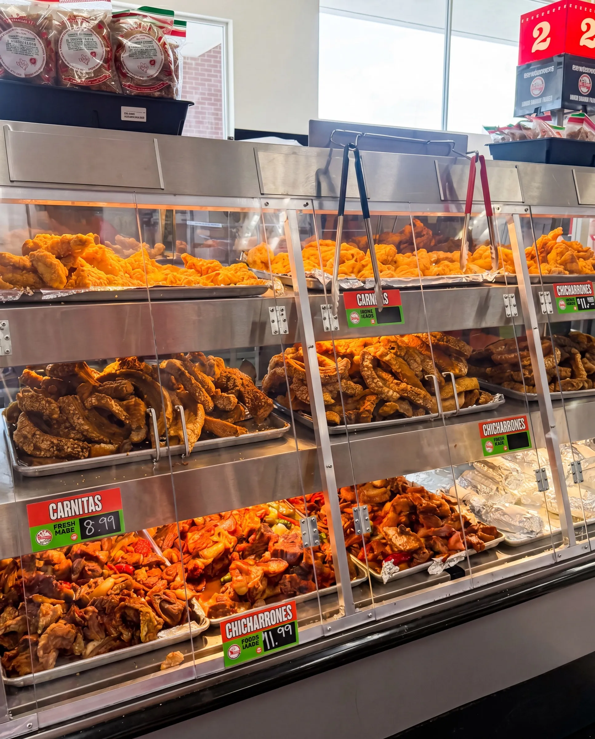Hot deli case